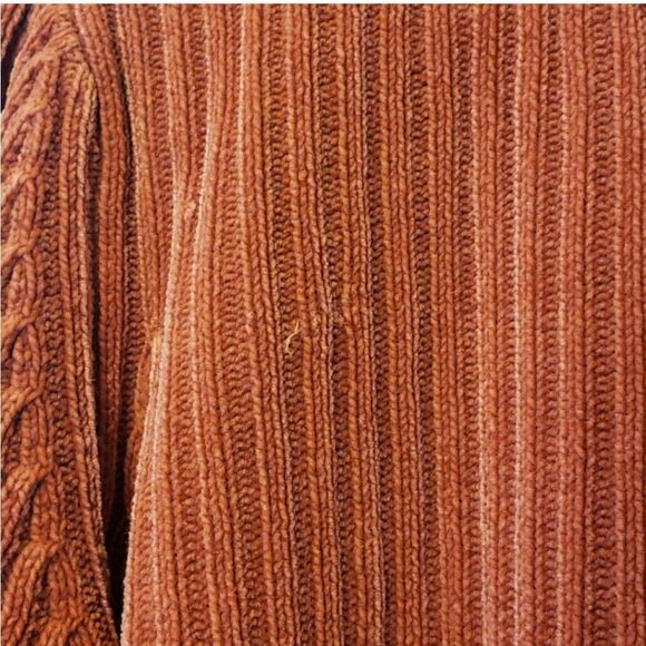 WOOLRICH Ribbed Zip Front Cardigan Sweater XL - Picture 9 of 9